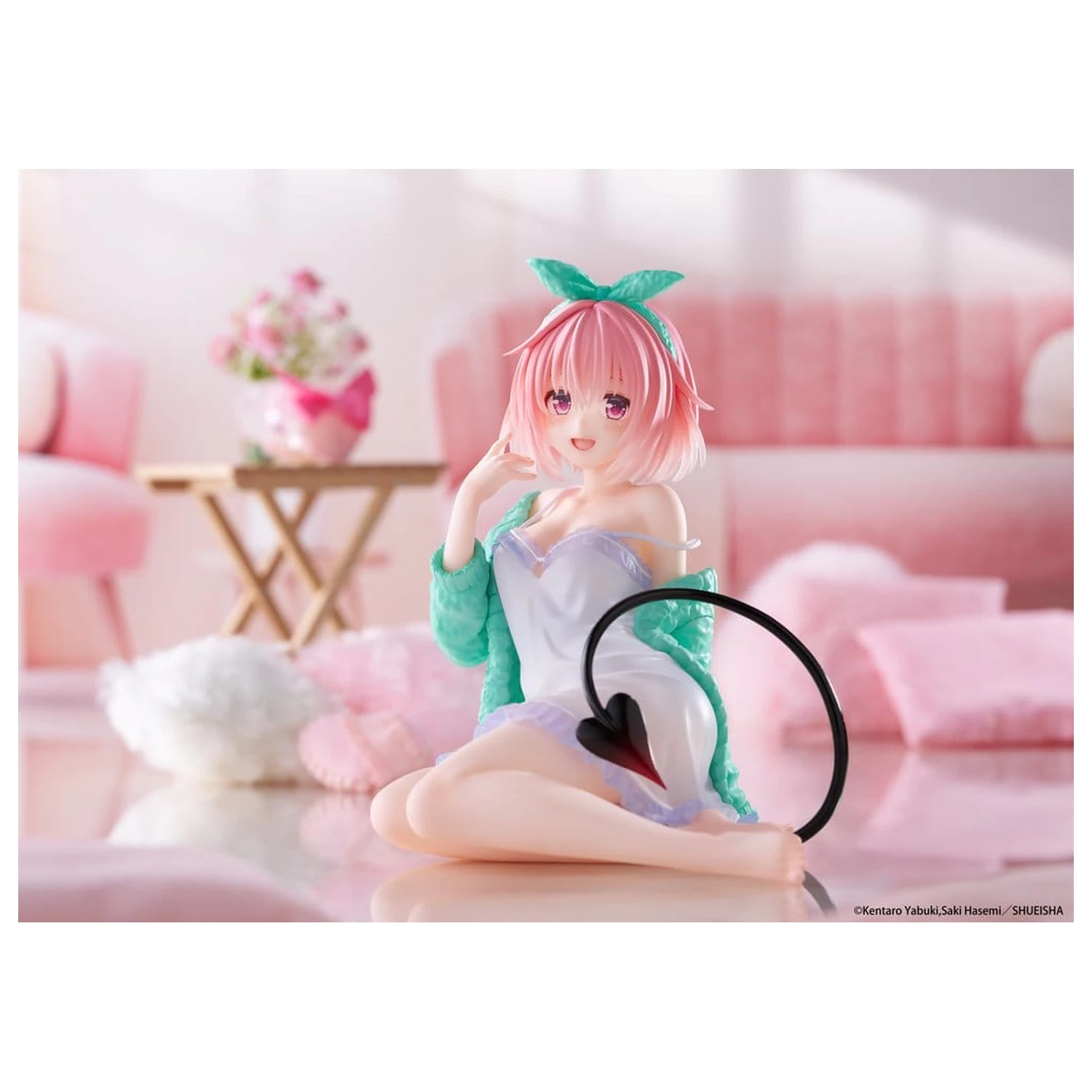 To Love-Ru Desktop Cute Momo (Roomwear Ver.) PVC figura 13 cm termékfotó