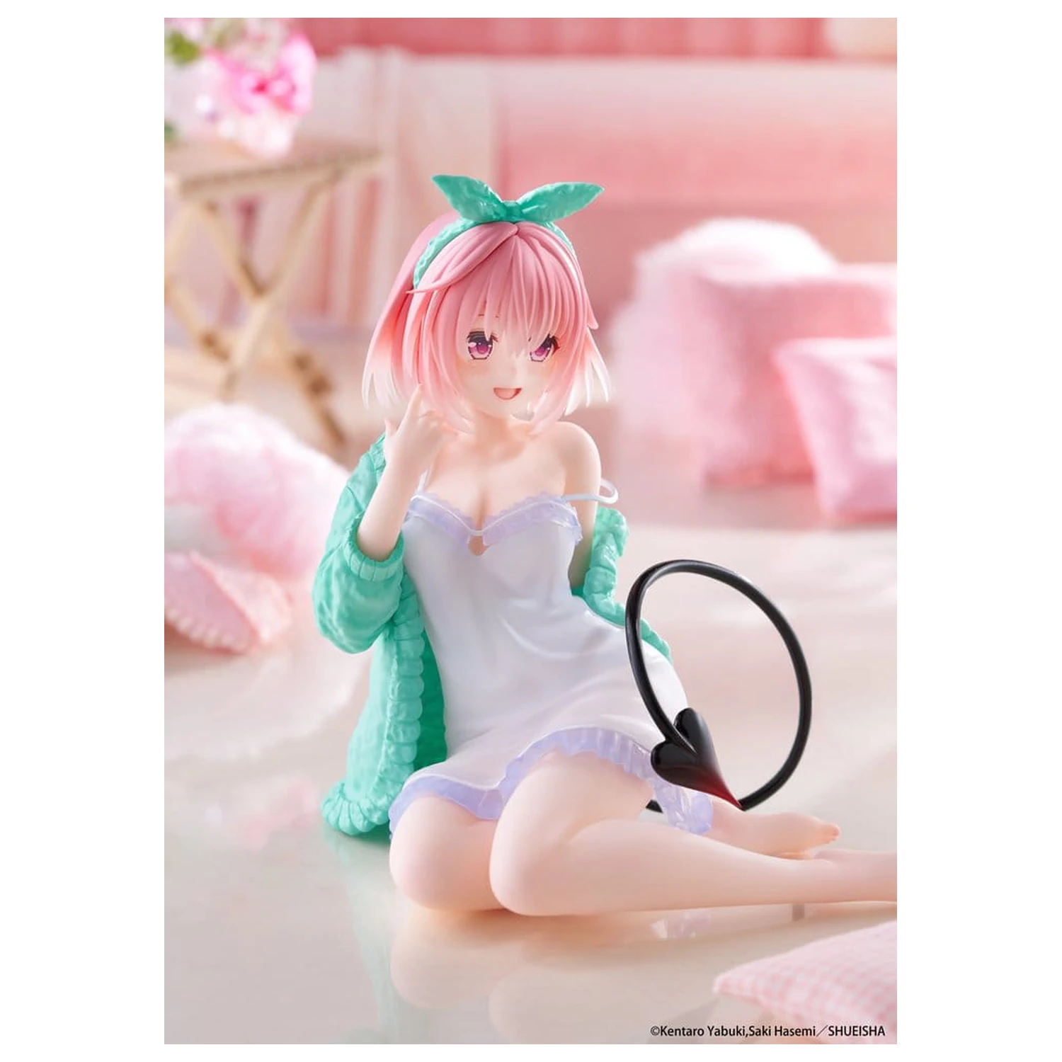 To Love-Ru Desktop Cute Momo (Roomwear Ver.) PVC figura 13 cm termékfotó