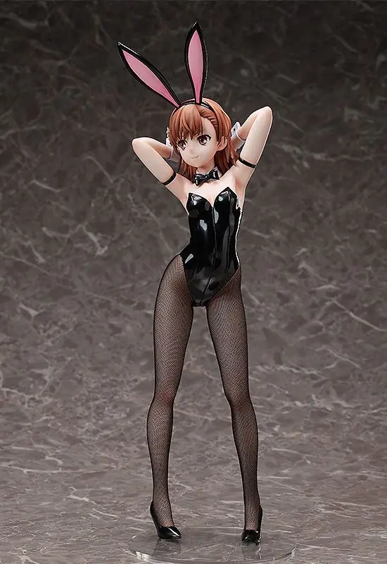 Toaru Kagaku no Railgun T 1/4 Mikoto Misaka Bunny Version 2nd PVC szobor figura 45 cm termékfotó