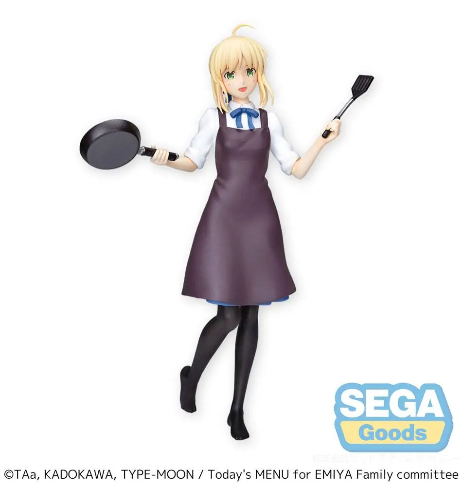Today's Menu for Emiya Family PM Saber PVC szobor figura 21 cm termékfotó