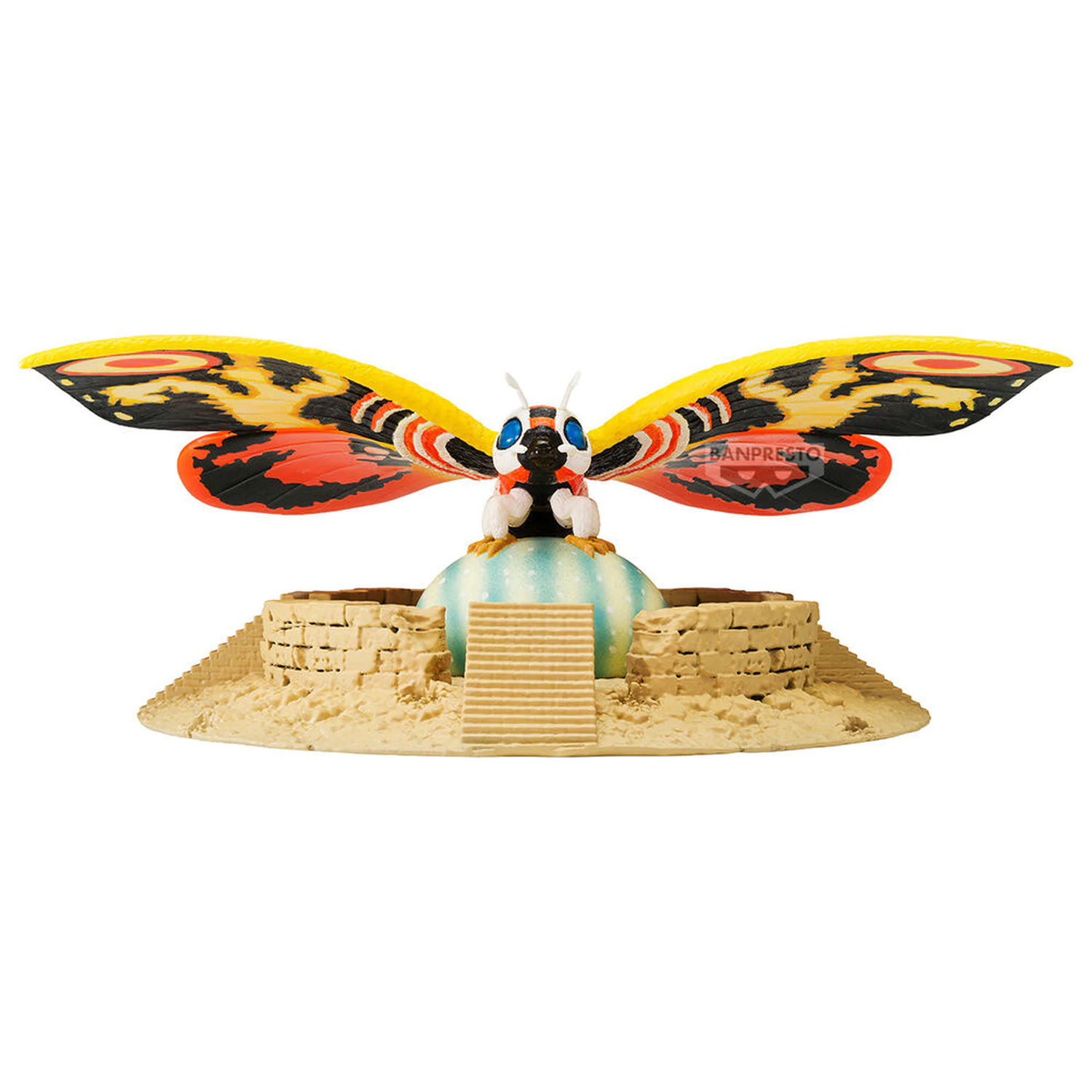 Toho Monster Series Art Vignette Mothra 1996 figura 5cm termékfotó