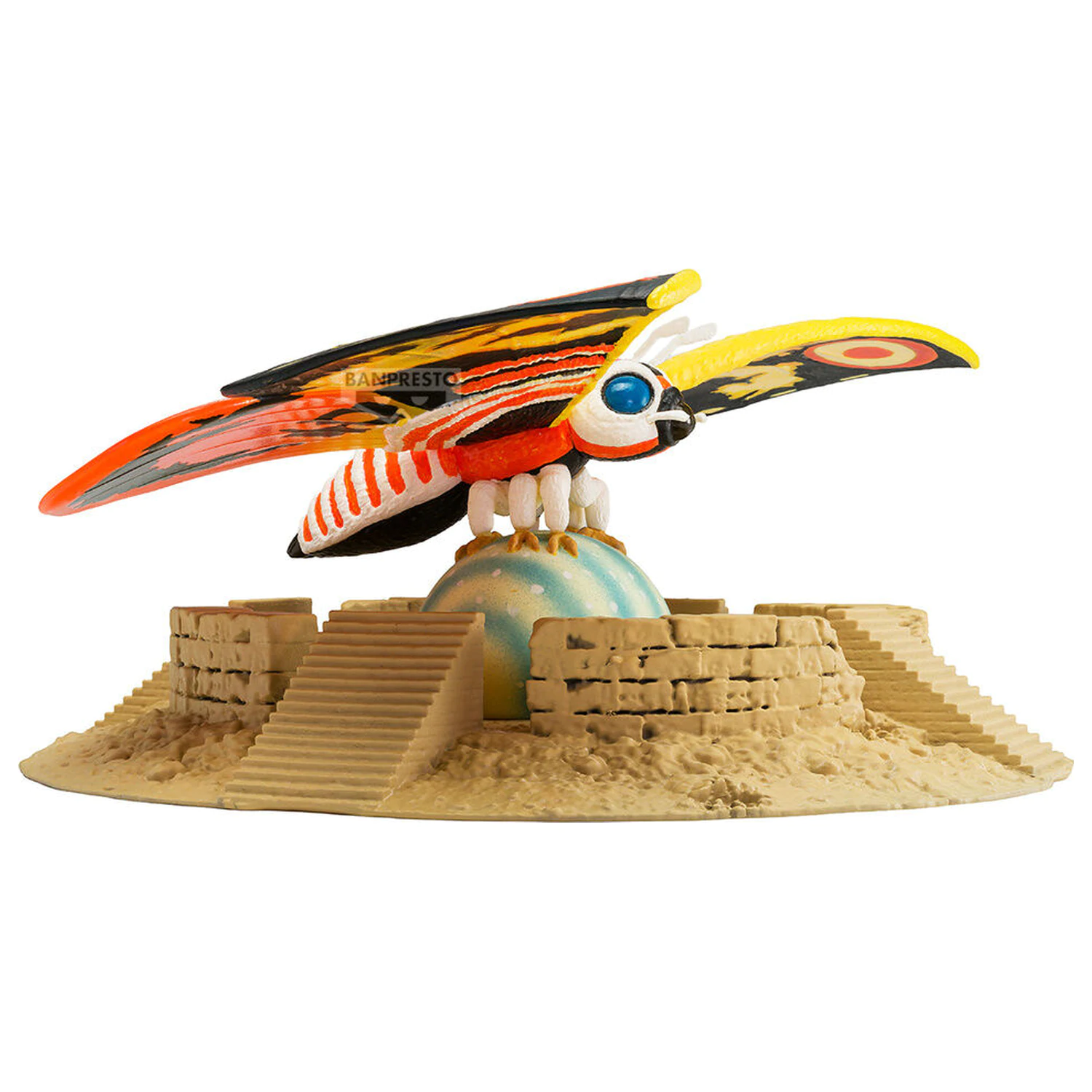 Toho Monster Series Art Vignette Mothra 1996 figura 5cm termékfotó