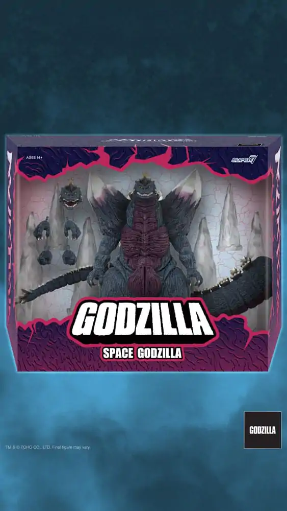 Toho Ultimates Wave 4 SpaceGodzilla akciófigura 20 cm termékfotó