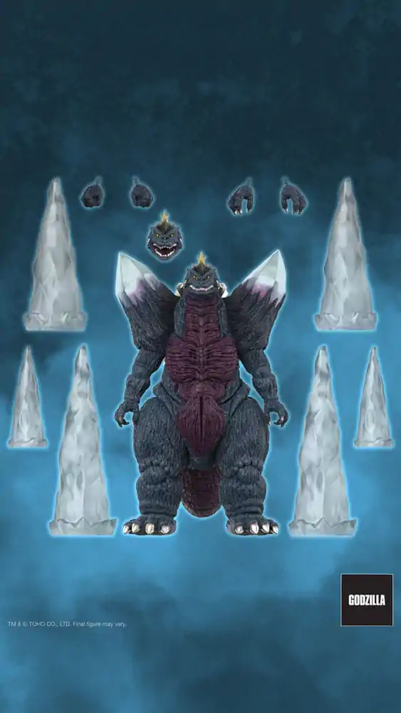 Toho Ultimates Wave 4 SpaceGodzilla akciófigura 20 cm termékfotó