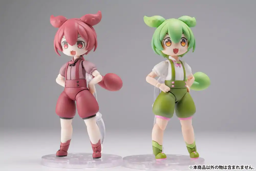 Tohoku Zunko 1/12 Plafia Ankomon Mini figura csomag Műanyag modell készlet 10 cm termékfotó