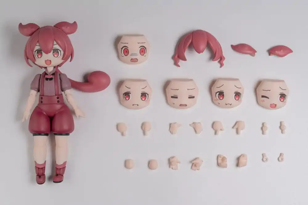 Tohoku Zunko 1/12 Plafia Ankomon Mini figura csomag Műanyag modell készlet 10 cm termékfotó