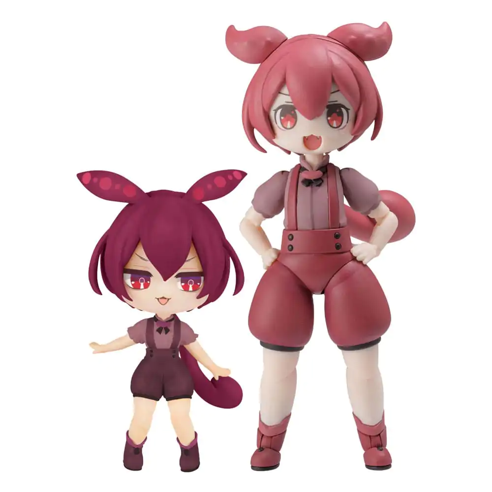 Tohoku Zunko 1/12 Plafia Ankomon Mini figura csomag Műanyag modell készlet 10 cm termékfotó