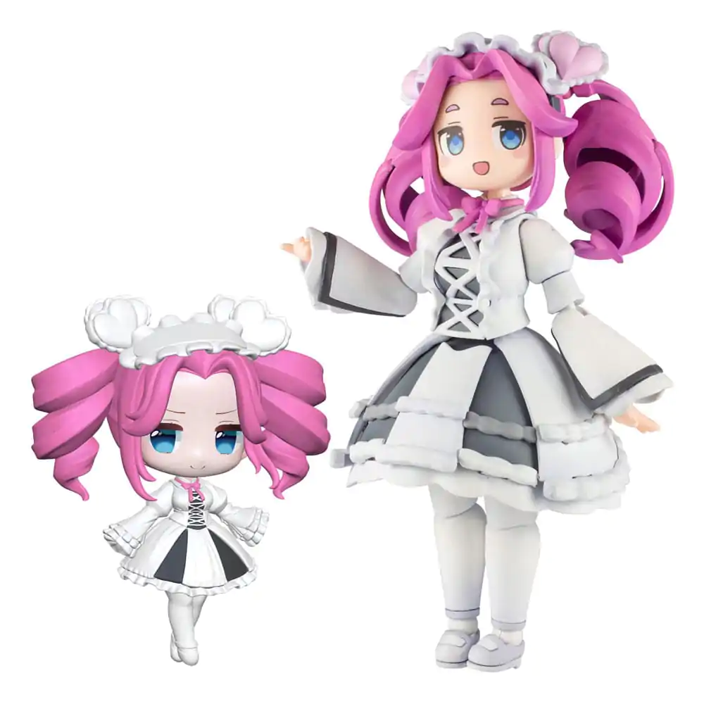 Tohoku Zunko 1/12 Plafia Shikoku Metan Mini Figure Set Műanyag modell készlet 12 cm termékfotó