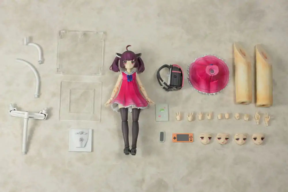 Tohoku Zunko 1/12 Plafia Tohoku Kiritan Mini figura Set Műanyag modell készlet 12 cm termékfotó