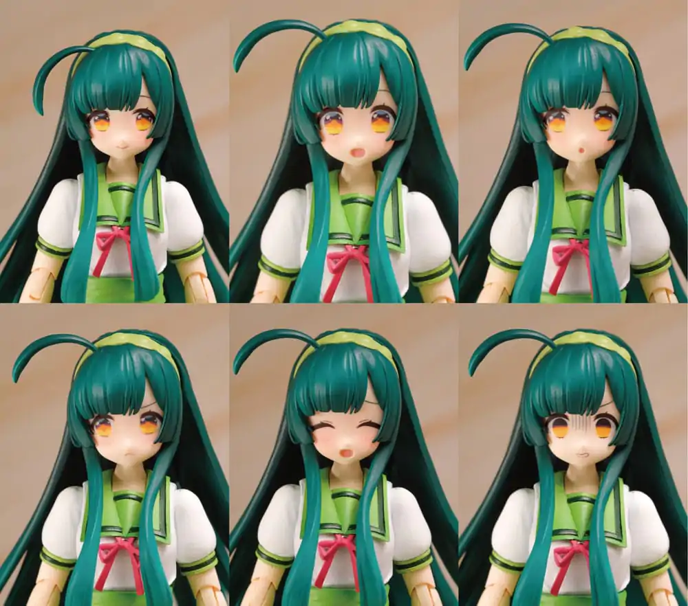 Tohoku Zunko 1/12 Plafia Tohoku Zunko Mini Figure Set Műanyag modell készlet  13 cm termékfotó