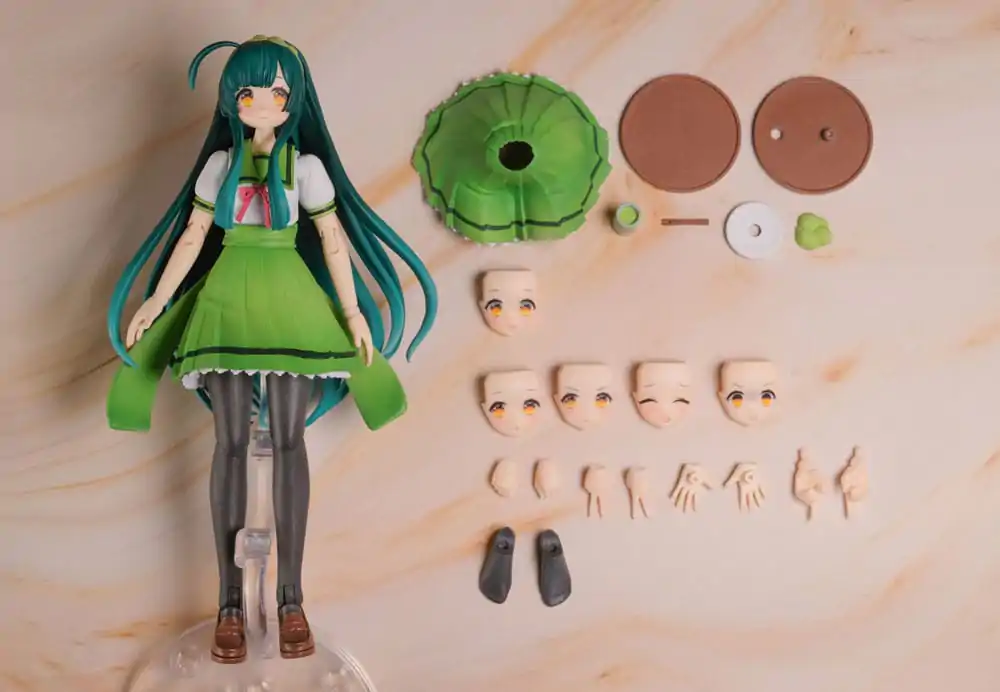 Tohoku Zunko 1/12 Plafia Tohoku Zunko Mini Figure Set Műanyag modell készlet  13 cm termékfotó