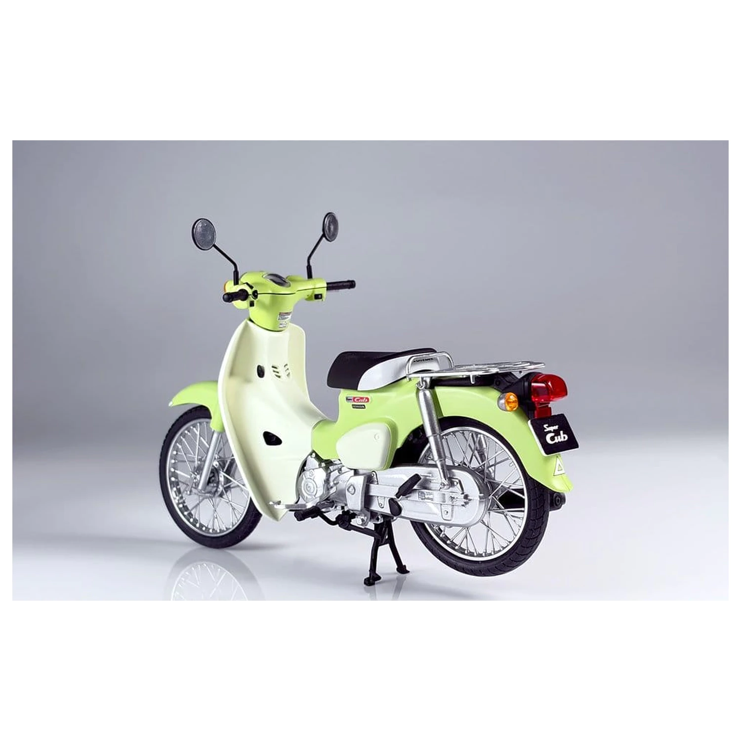 Tohoku Zunko/Zundamon Project 1/12 Honda Super Cub Zundamon Edition Műanyag modell készlet 11 cm termékfotó