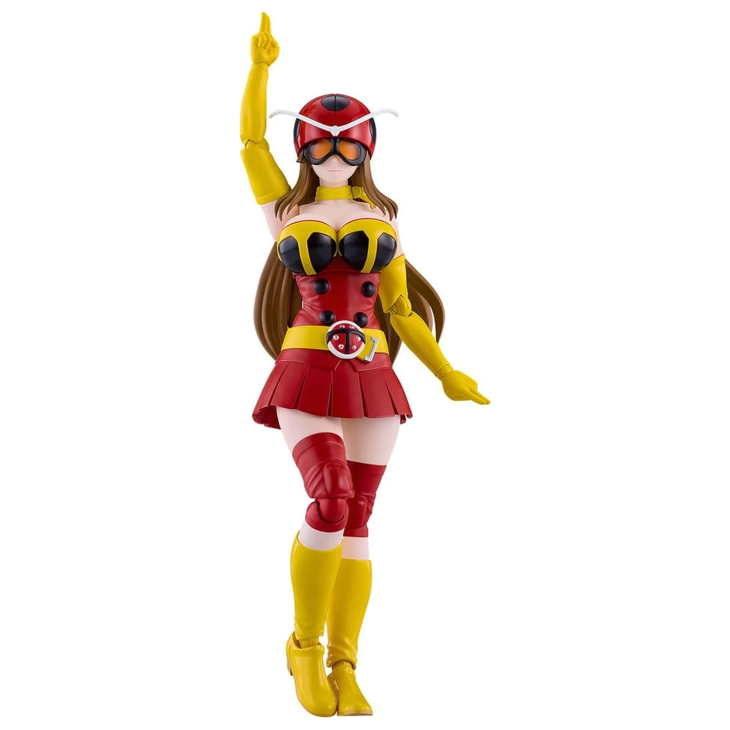 Tojima Wants to Be a Kamen Rider Figma akciófigura Yuriko Okada (Electro-Wave Human Tackle Ver.) 14 cm termékfotó