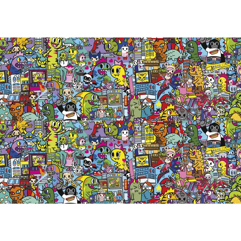 Tokidoki Panorama puzzle 1000db-os termékfotó