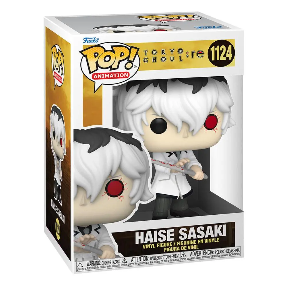 Tokyo Ghoul POP! Animation Vinyl Figure Haise Sasaki in White Outfit 9 cm termékfotó