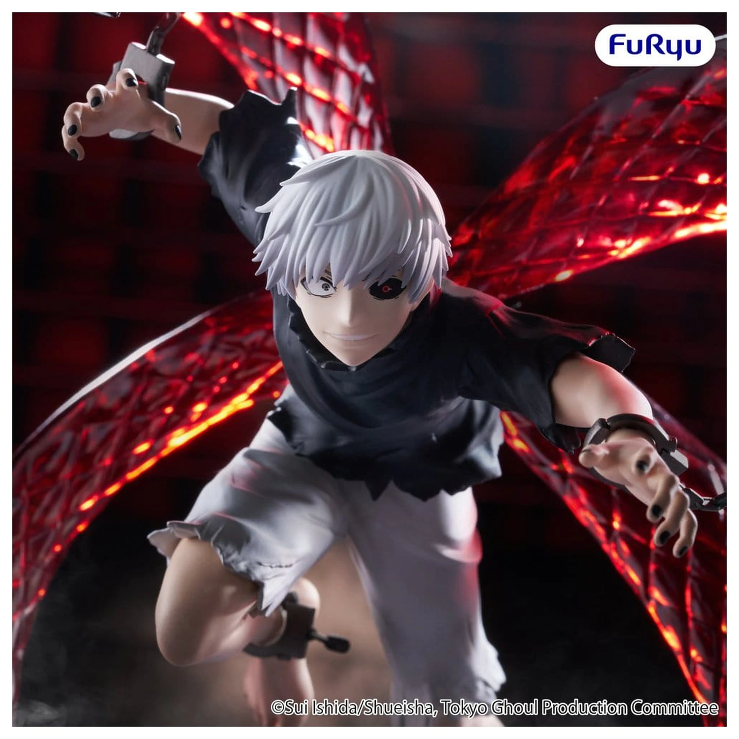 Tokyo Ghoul Muchute PVC figura Ken Kaneki 17 cm termékfotó