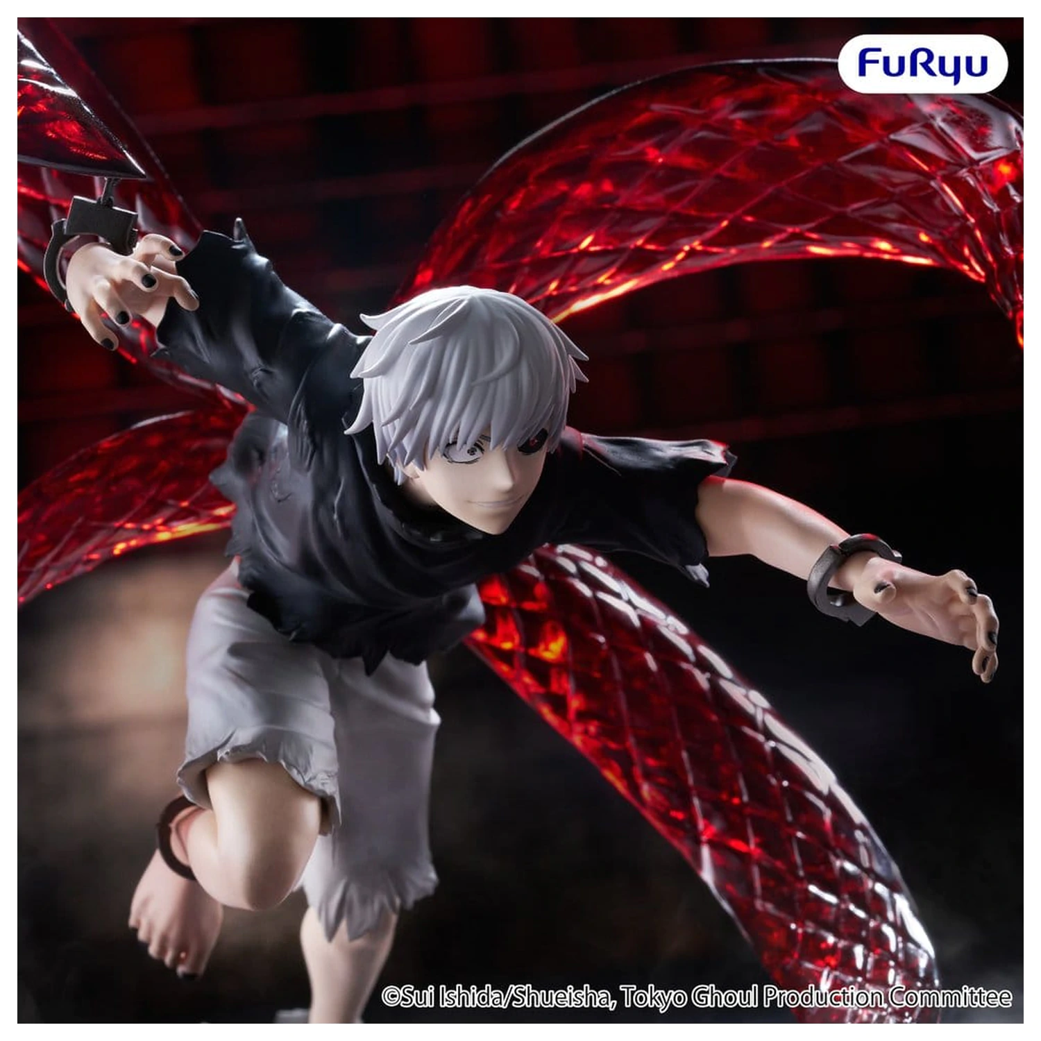 Tokyo Ghoul Muchute PVC figura Ken Kaneki 17 cm termékfotó