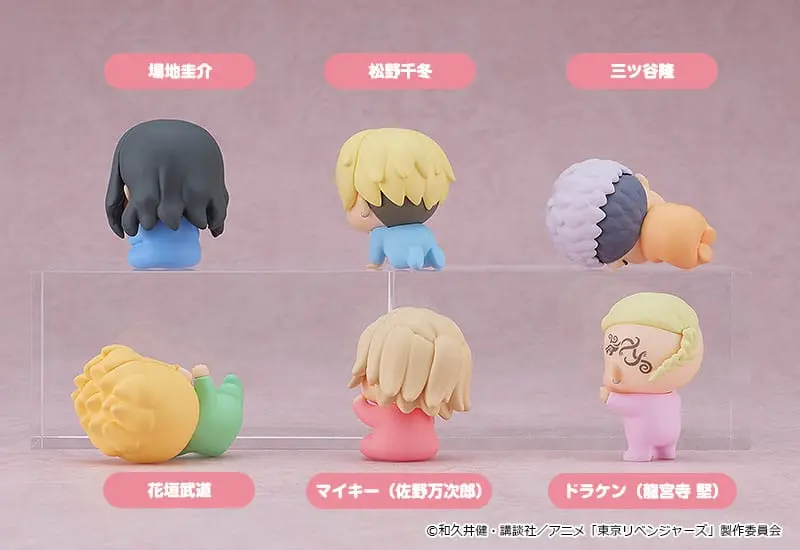 Tokyo Revengers Chibi Series Trading Akatans 6 db-os figura csomag 5 cm termékfotó