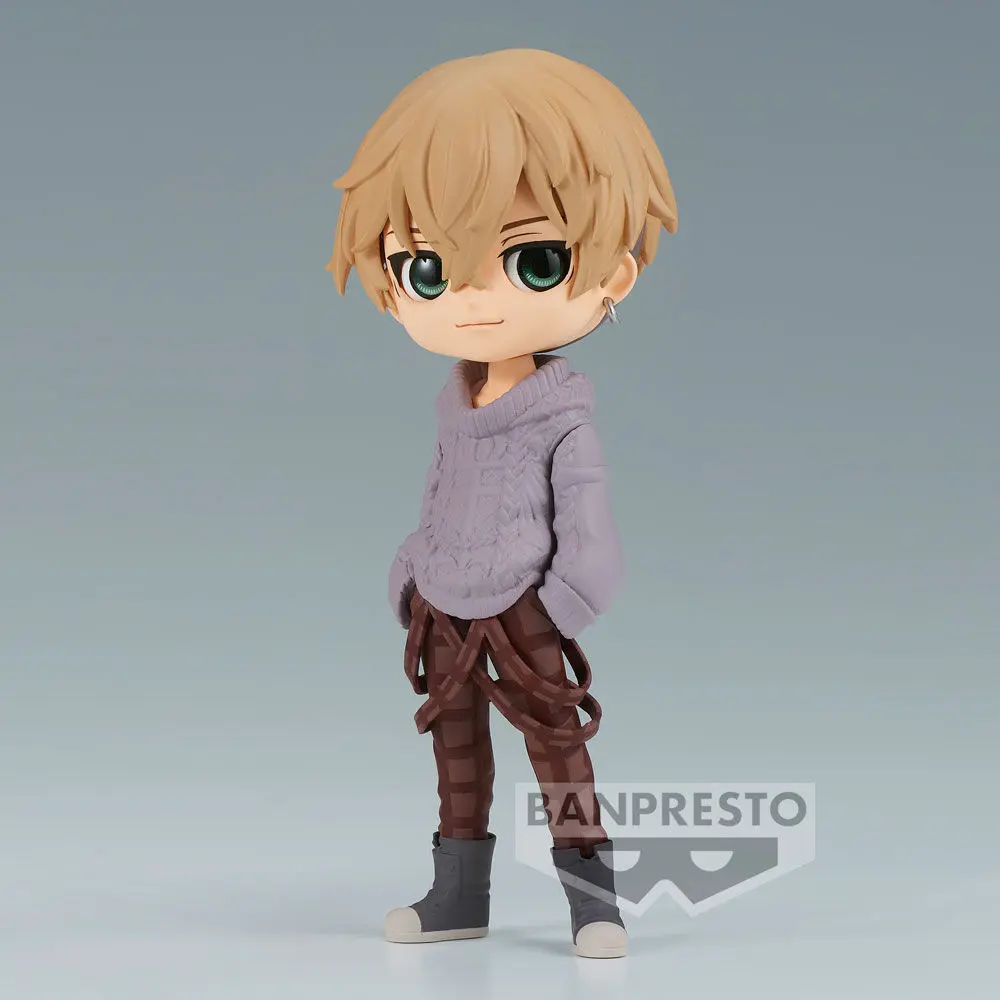 Tokyo Revengers Chifuyu Matsuno Plain Clothes Ver.B Q posket figura 14cm termékfotó