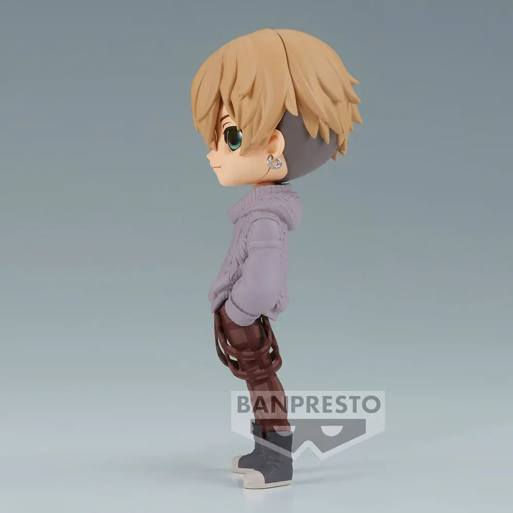 Tokyo Revengers Chifuyu Matsuno Plain Clothes Ver.B Q posket figura 14cm termékfotó
