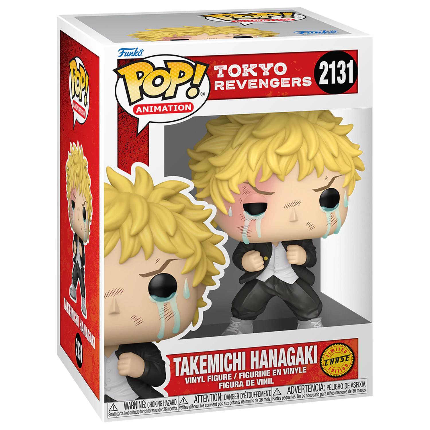 Tokyo Revengers Funko POP! Animation Vinyl Figures Takemichi Hanagaki figura Chase termékfotó