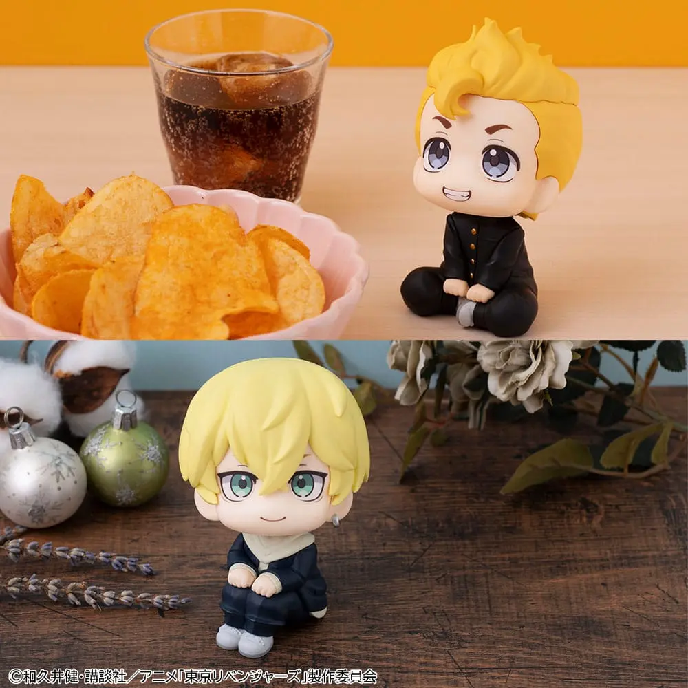 Tokyo Revengers Look Up Chifuyu Matsuno &amp; Takemichi Hanagaki PVC szobor figura 11 cm termékfotó