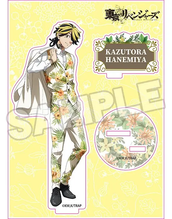 Tokyo Revengers Original Illustration Kazutora Hanemiya akril figura 14 cm termékfotó