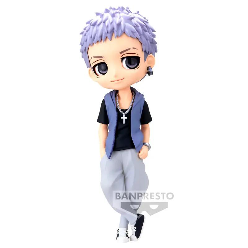 Tokyo Revengers Takashi Mitsuya Plain Clothes ver.A Q posket figura 14cm termékfotó