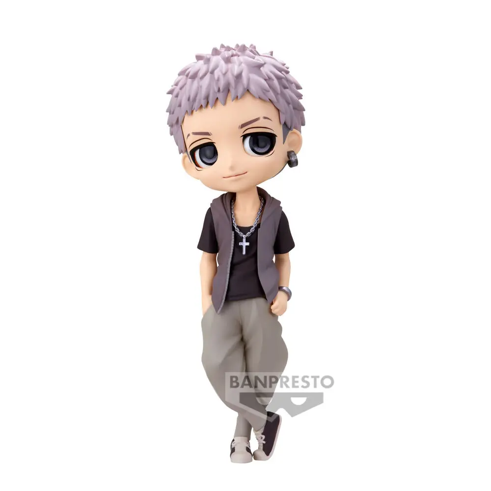 Tokyo Revengers Takashi Mitsuya Plain Clothes ver.B Q posket figura 14cm termékfotó