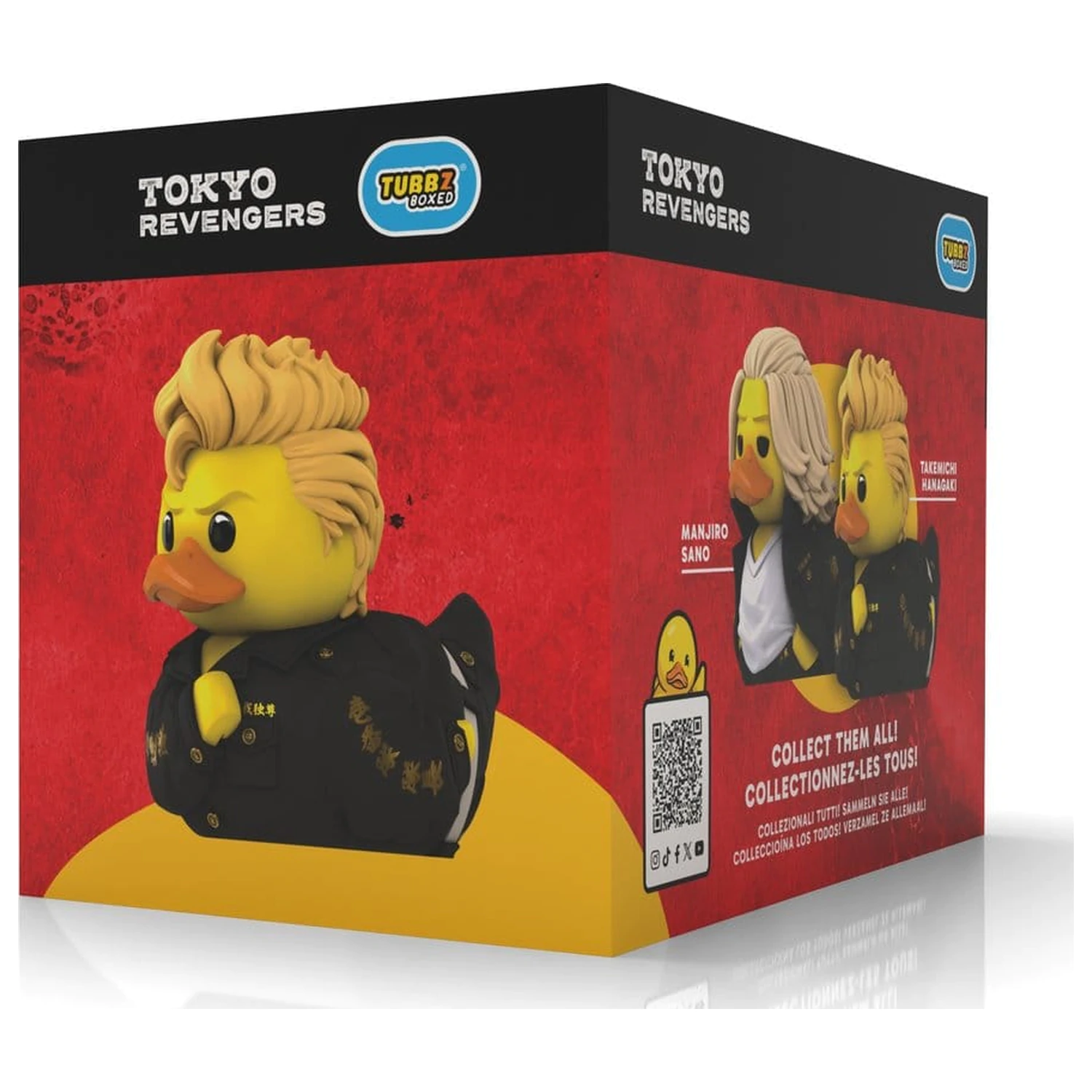 Tokyo Revengers Tubbz PVC figura Takemichi Hanagaki Boxed Edition 10 cm termékfotó