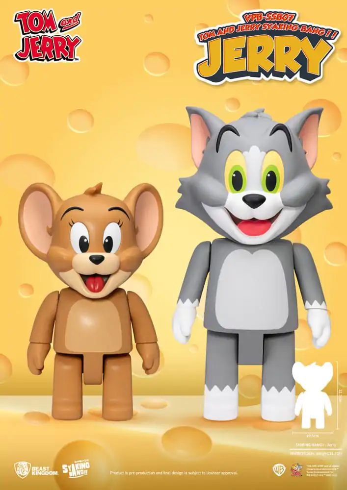 Tom & Jerry Syaking Bang Jerry PVC figura 30 cm termékfotó