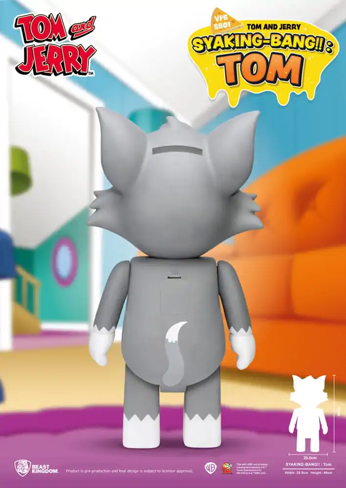 Tom &amp; Jerry Tom Syaking Bank Vinyl persely 48 cm termékfotó