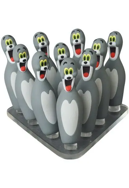 Tom &amp; Jerry UDF Series 3 Tom (Bowling Pins) Mini figura 8 cm termékfotó