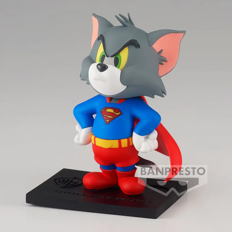 Tom and Jerry 100th Anniversary Warner Bross Tom as Superman figura 8cm termékfotó