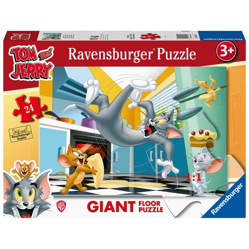 Tom and Jerry Giant puzzle 24db-os termékfotó