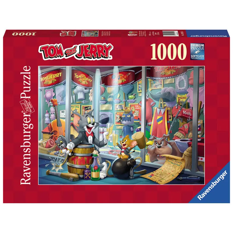 Tom and Jerry puzzle 1000db-os termékfotó