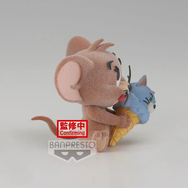 Tom and Jerry Yummy Yumy World Jerry fluffy puffy figura 5cm termékfotó