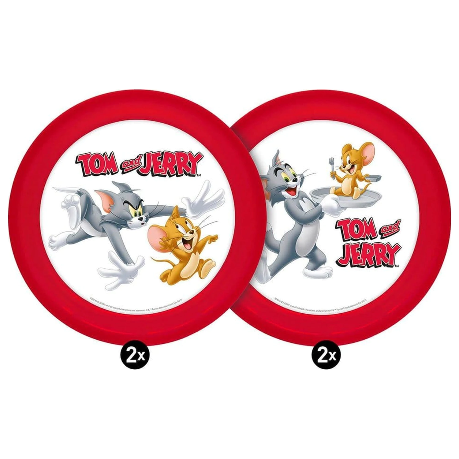 Tom & Jerry 4 db-os tányér csomag 21 cm termékfotó