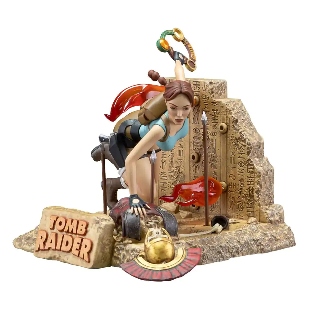 Tomb Raider 1996 Lara Croft Classic Era PVC szobor figura 17 cm termékfotó