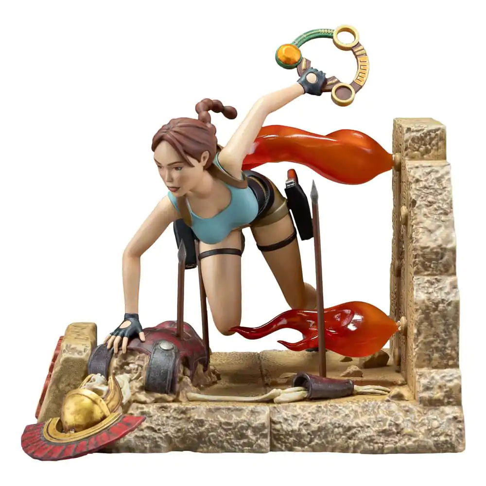 Tomb Raider 1996 Lara Croft Classic Era PVC szobor figura 17 cm termékfotó