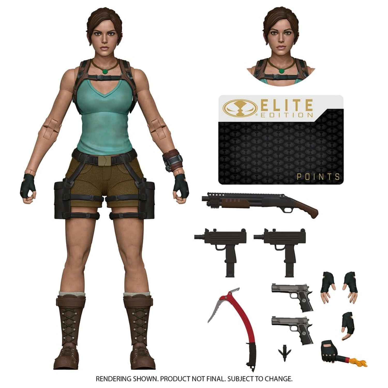 Tomb Raider: Legacy of Atlantis McFarlane Elite Edition Deluxe akciófigura Lara Croft (Tomb Raider: Legacy of Atlantis) #25 18 cm termékfotó