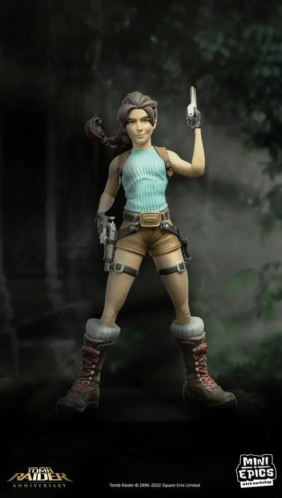 Tomb Raider Mini Epics Vinyl Figure Lara Croft 17 cm termékfotó