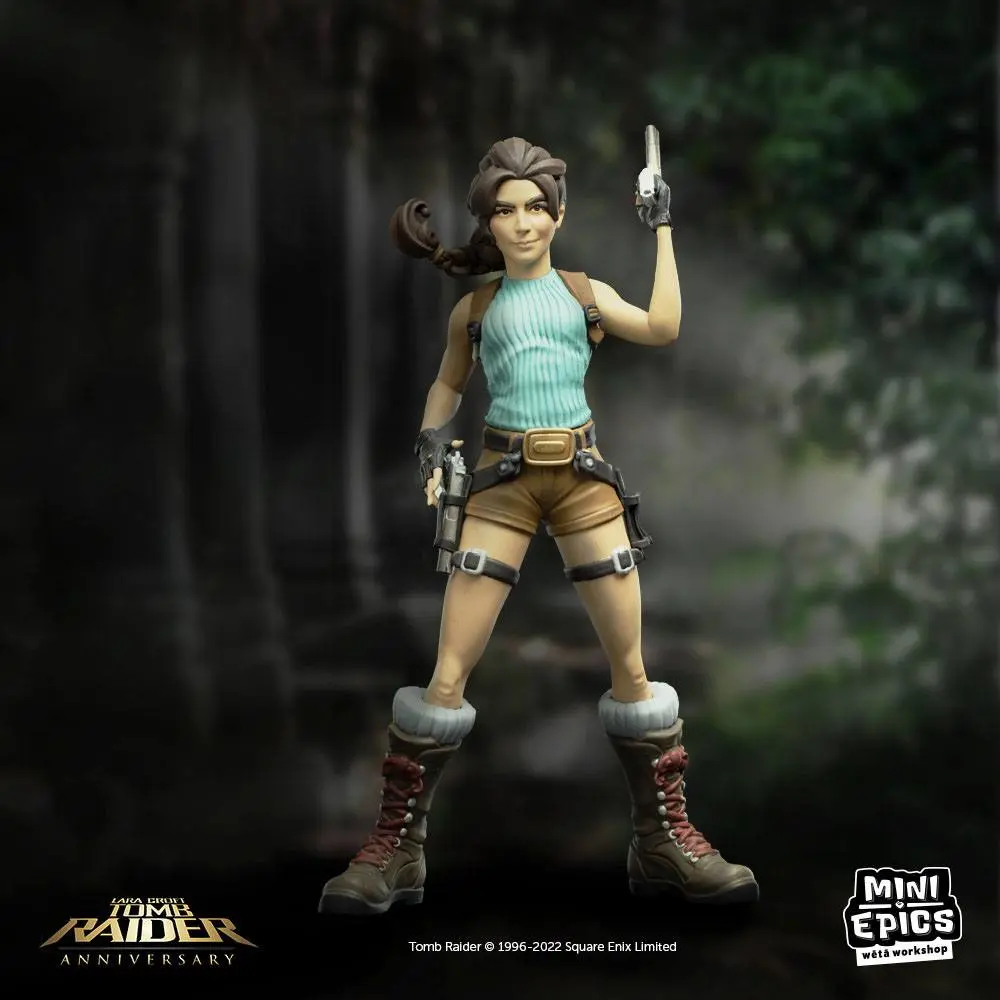 Tomb Raider Mini Epics Vinyl Figure Lara Croft 17 cm termékfotó