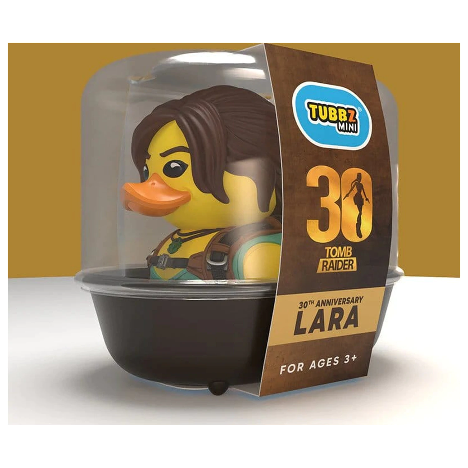 Tomb Raider Tubbz Mini PVC figura Lara (30th Anniversary) 5 cm     termékfotó