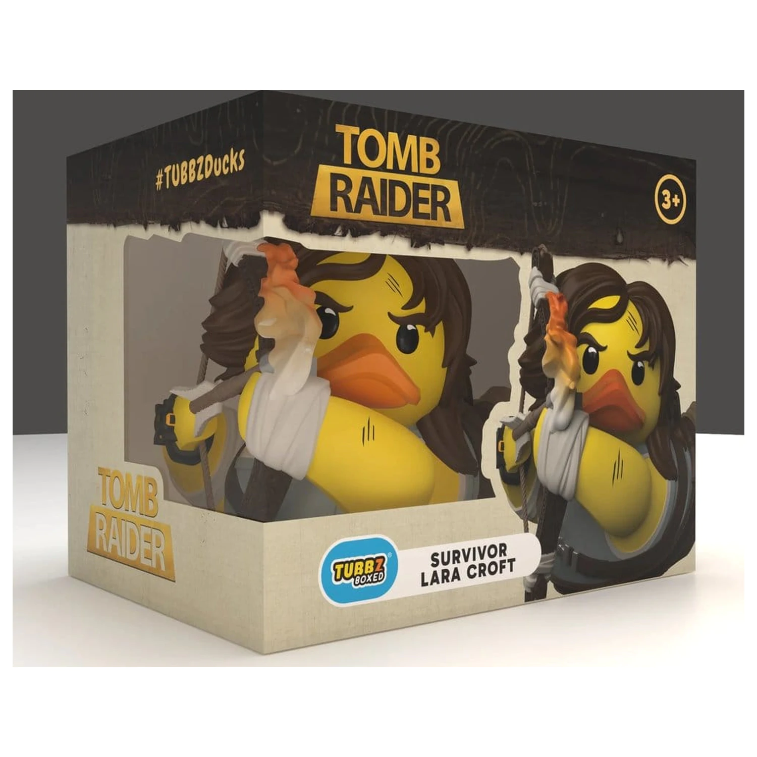 Tomb Raider Tubbz PVC figura Lara Croft (Survivor) Boxed Edition 10 cm  termékfotó