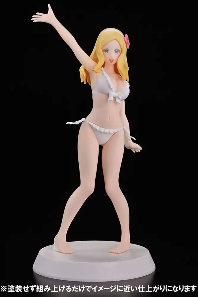 Tomo-chan Is a Girl! Summer Queens Assemble Heroines 1/8 Carol Olston Figure Kit Ver. PVC szobor figura 22 cm termékfotó