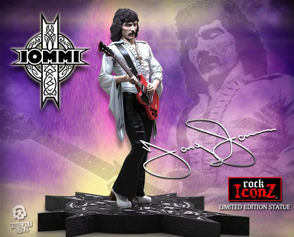 Tony Iommi Rock Iconz 1/9 Limitált kiadás szobor figura 22 cm termékfotó
