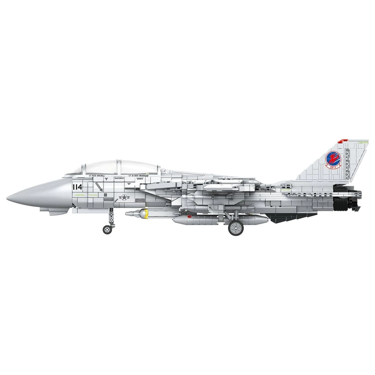 Top Gun Brick System Maverick's F-14A Tomcat építőkészlet csomag  termékfotó