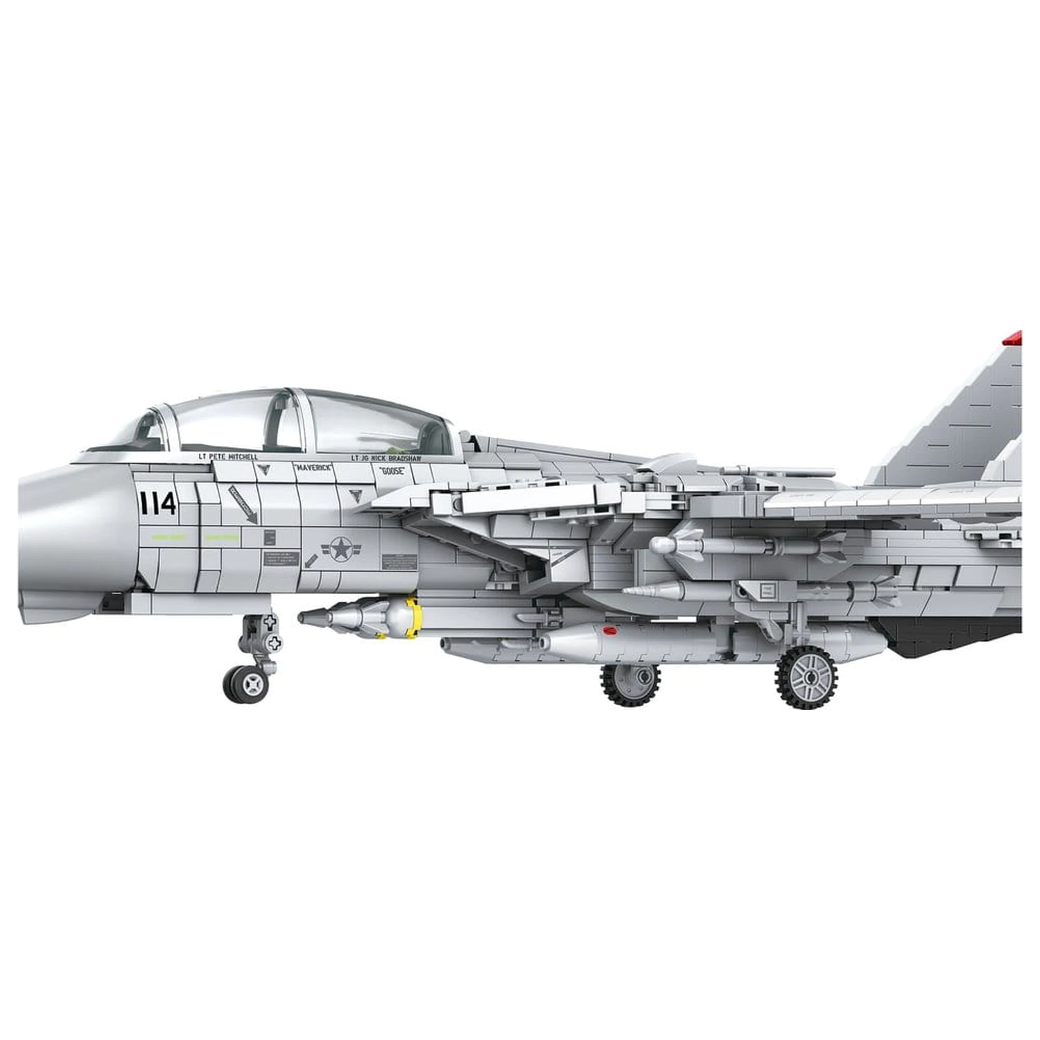 Top Gun Brick System Maverick's F-14A Tomcat építőkészlet csomag  termékfotó