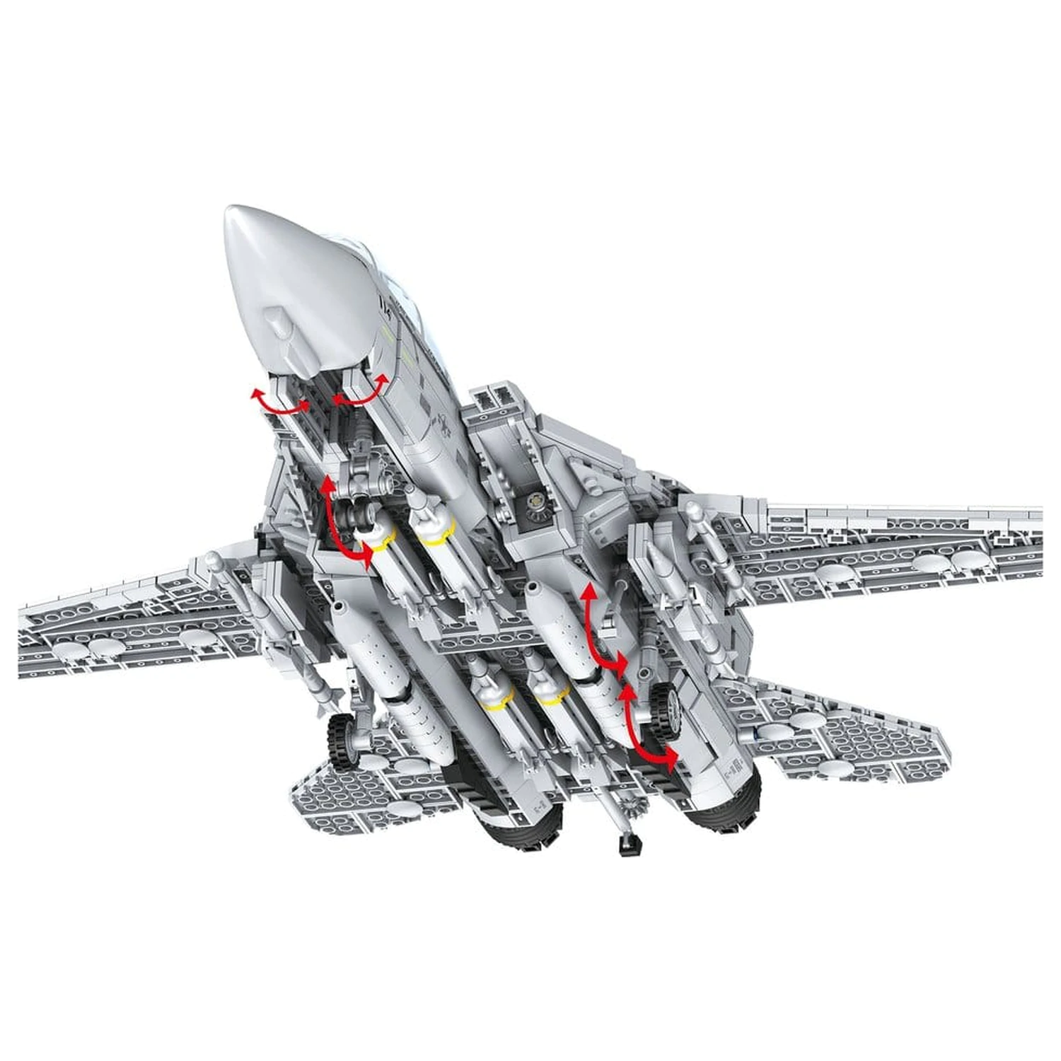 Top Gun Brick System Maverick's F-14A Tomcat építőkészlet csomag  termékfotó